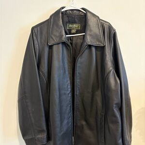 Eddie Bauer Mens Leather Jacket